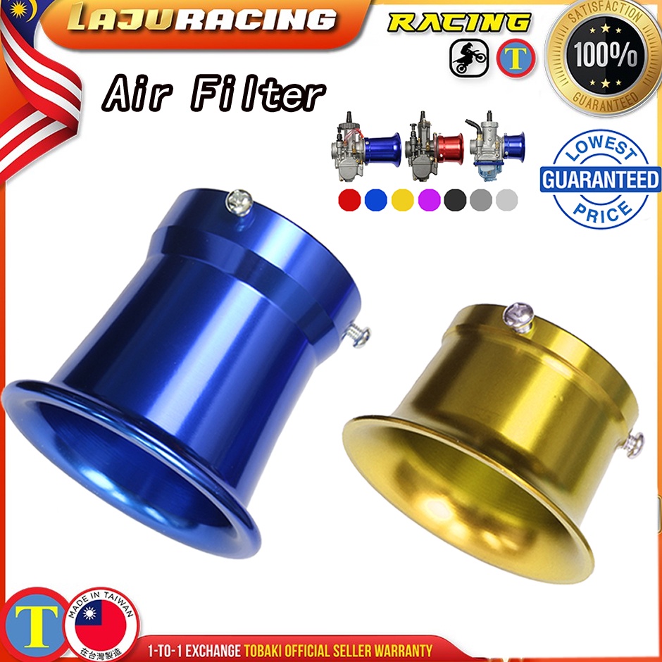 50/55mm Motorcycle Racing Carburetor Aluminium Alloy Air Filter For PWK 21 24 26 28 30 32 34 PE