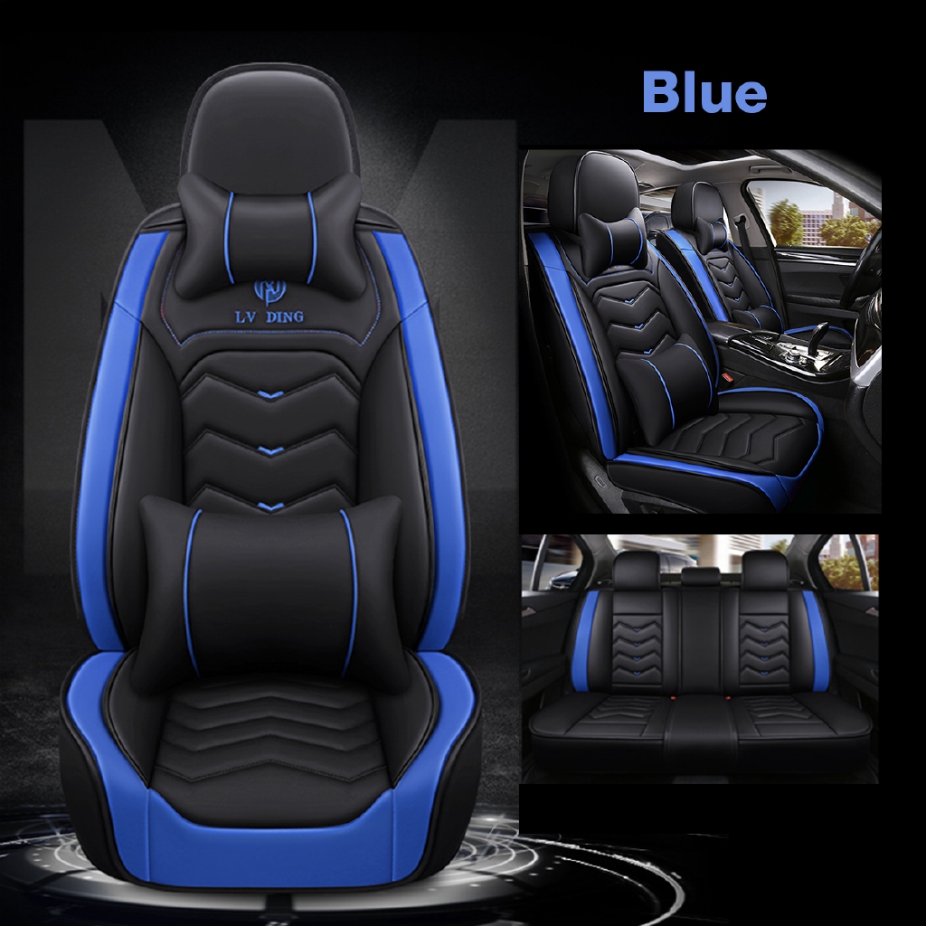 RENAULT KANGOO Premium Blue & Black Seat Covers/Protectors 2 x Fronts