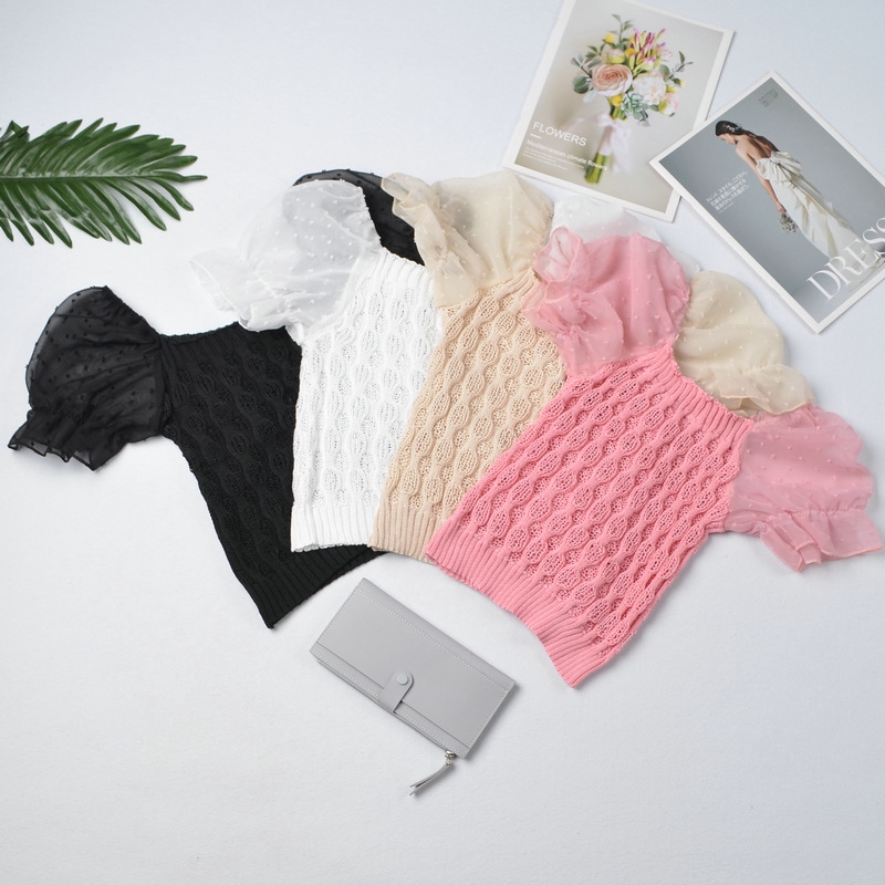 knitted vest crop top