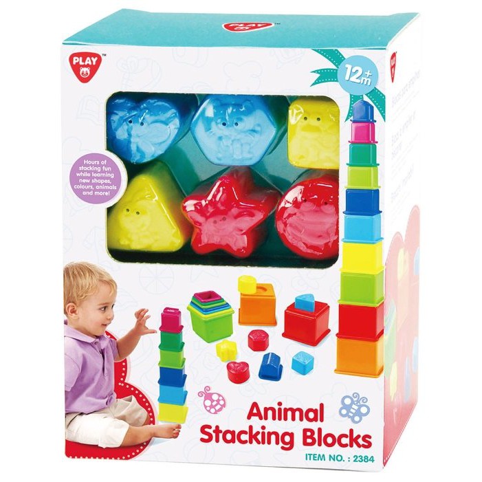 animal stacking blocks