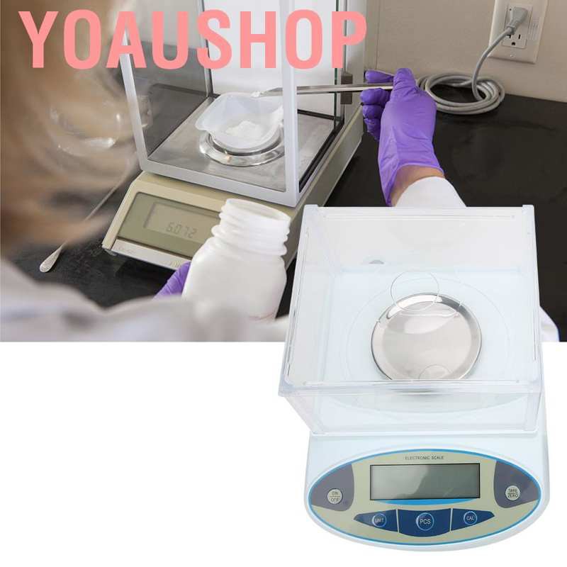 Yoaushop Intelligent 3000g 0.01g Digital Analytical Electronic Balance