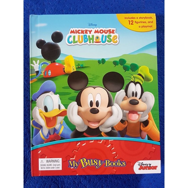 Children's Book Mickey Mouse ClubHouse Storybook with Toys for ages 4 ...