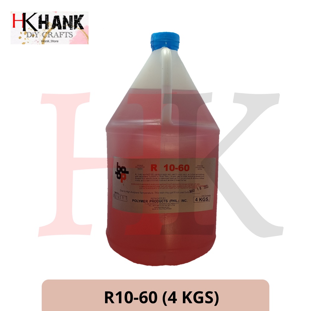 Fiber Glass Resin R1060 Polyester Resin 4kg / 1 Galon Shopee Philippines
