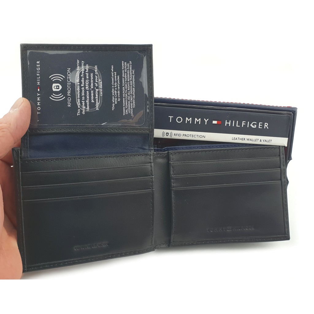 real tommy hilfiger wallet