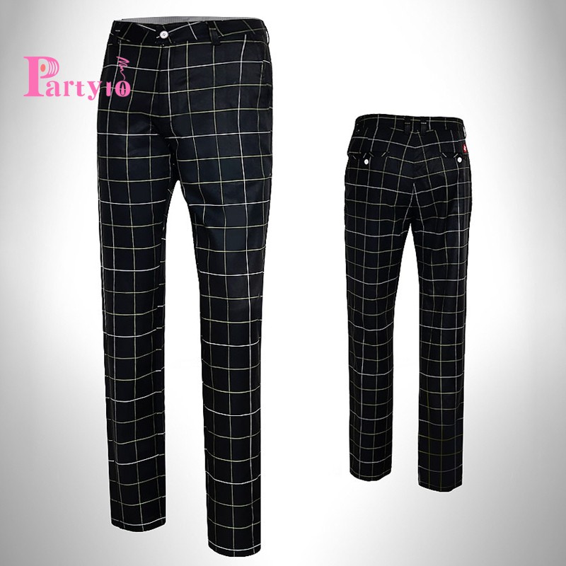plaid golf pants cheap