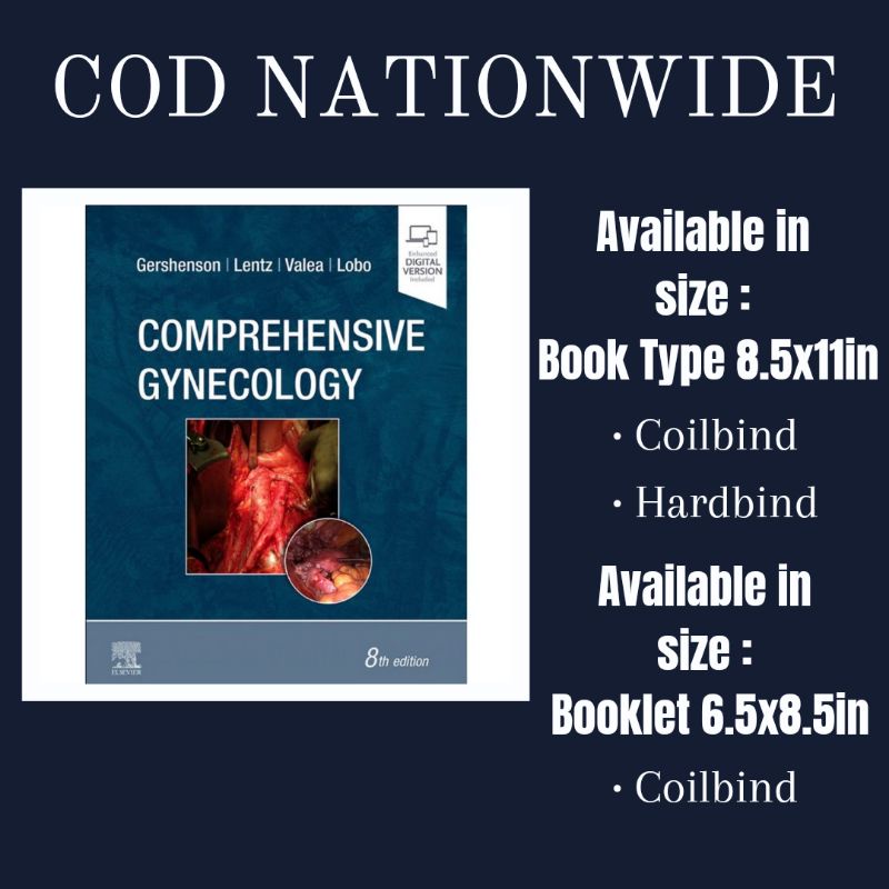 COMPREHENSIVE GYNECOLOGY 8TH EDITION | Shopee Philippines