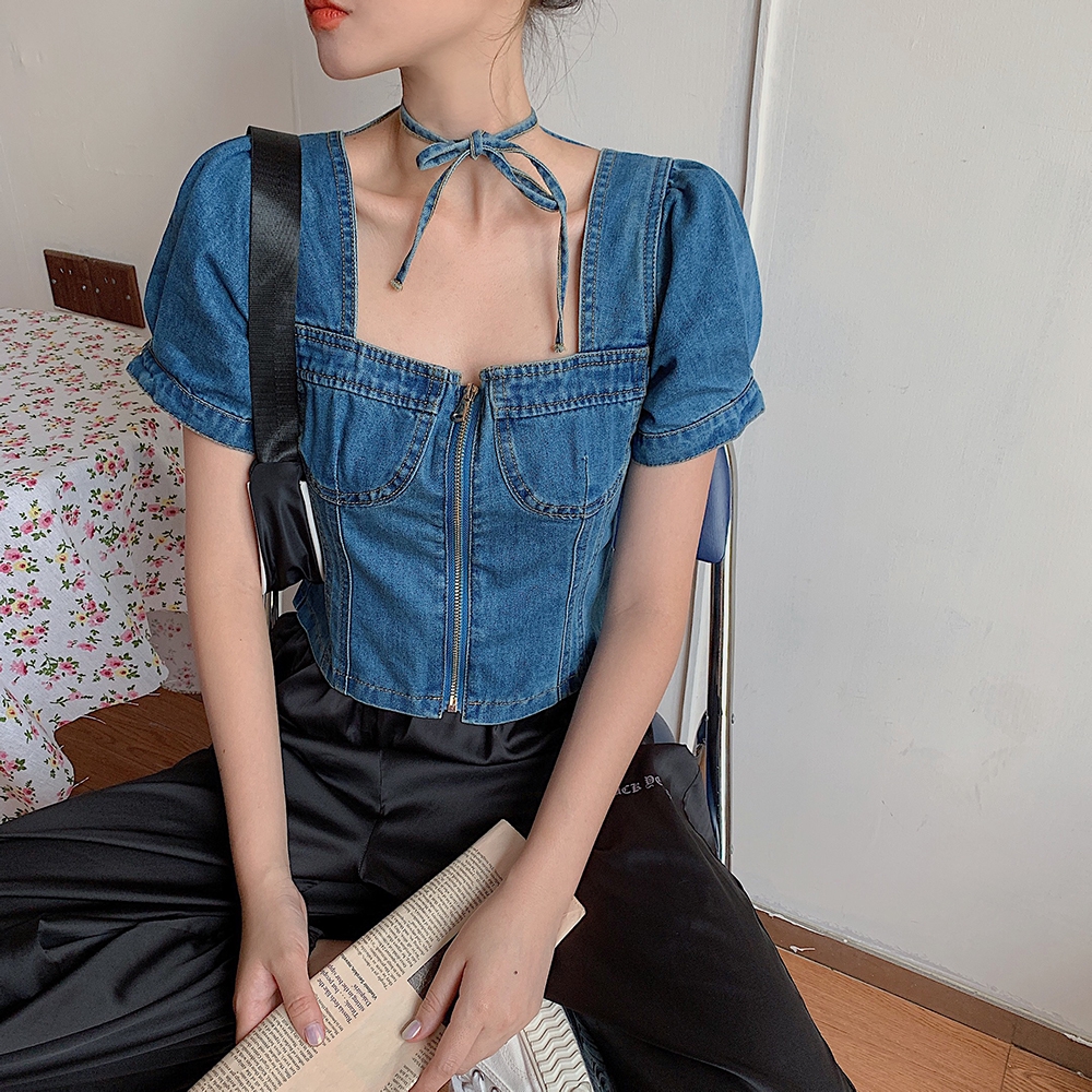 summer denim shirt