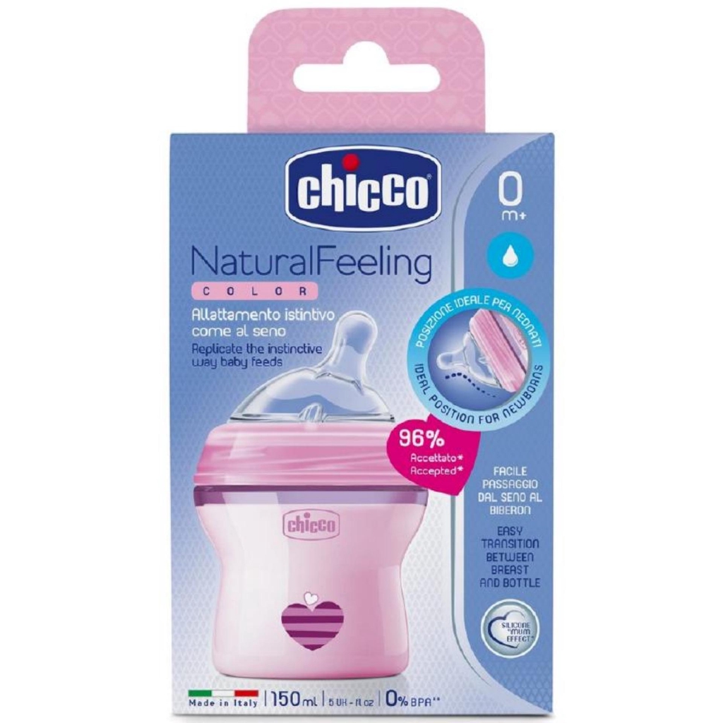 chicco baby bottle 6m 