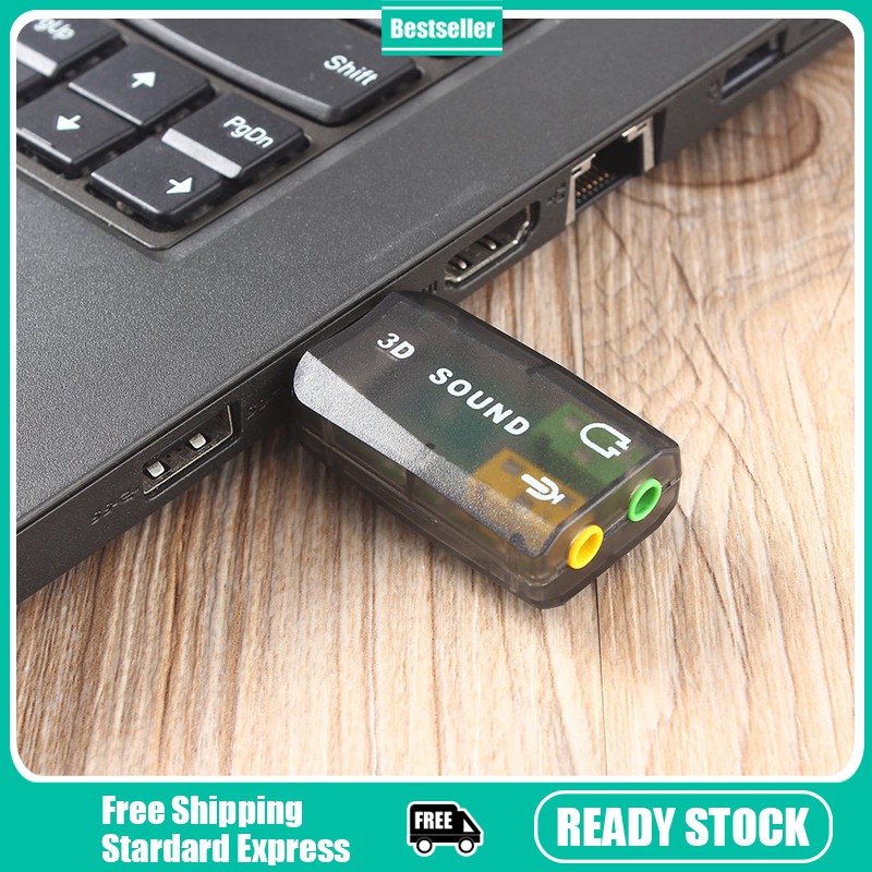 USB 2.0 Audio Headset Microphone Jack Converter Adapter Shopee Philippines