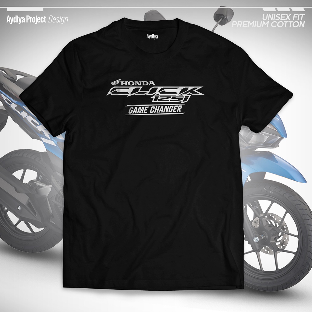 Honda Click 125i Game Changer Shirt - ME - Aydiya Clothing | Shopee ...