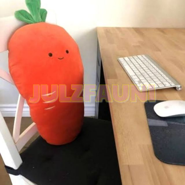 carrot plush miniso
