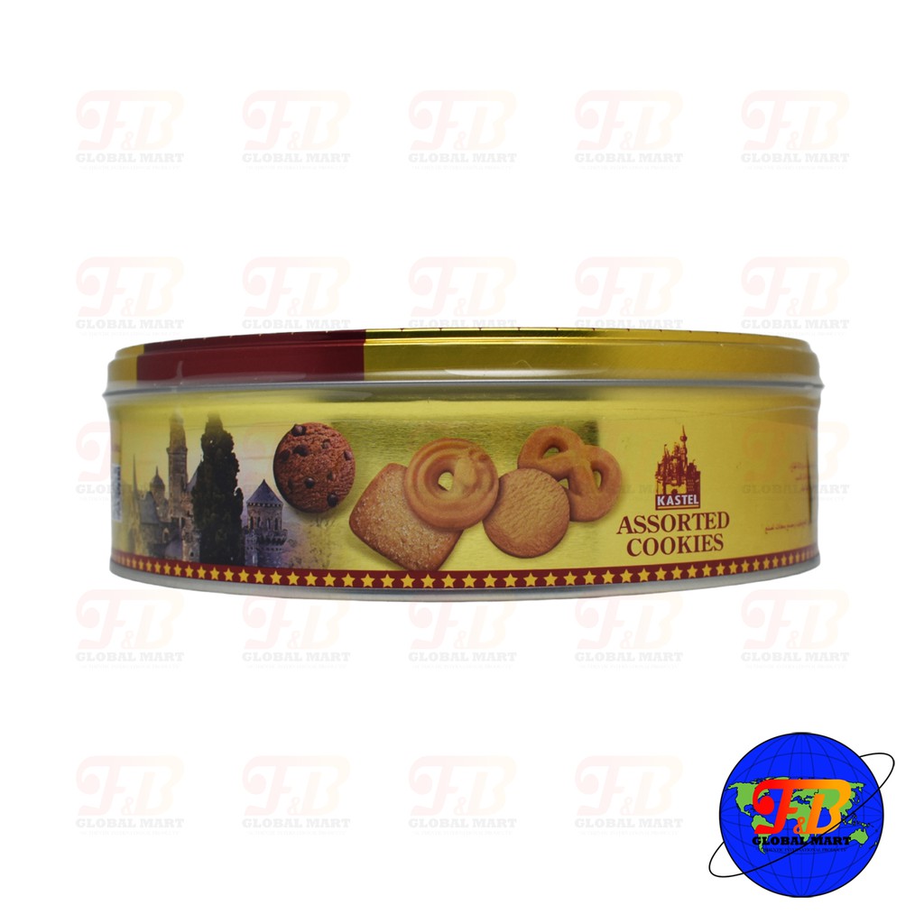 Kastel Assorted Butter Cookies Tin Can 340g Shopee Philippines