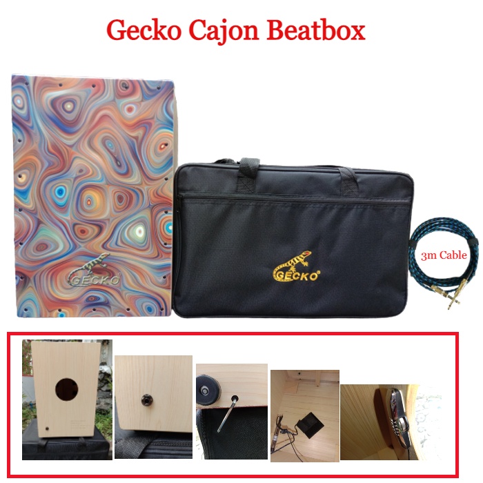 CAJON / BEATBOX/PERCUSSION BOX TAPPING RUSSIA BIRCH WOOD AVAILABLE WITH