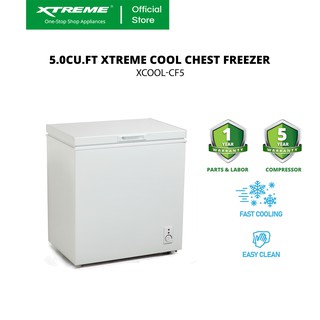 Xtreme Cool 7 0cu Ft Chest Freezer Manual Defrost With Lock Handle And Light White Xcool Cf7 Shopee Philippines