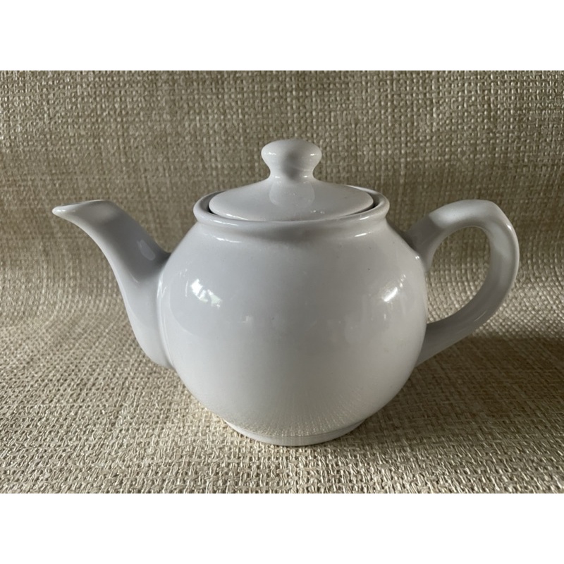 White Classic Teapot Porcelain Made in England Shopee Philippines