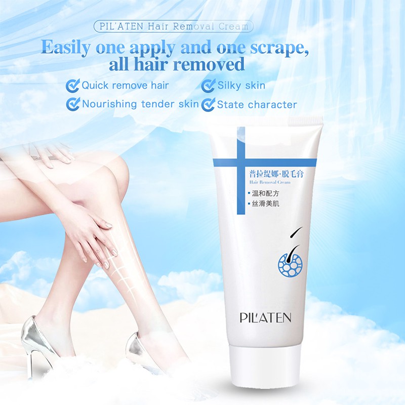Pilaten Painless Hair Removal Cream Leg Hair Removal Cream For