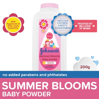 Johnson's Summer Blooms Baby Powder 200g