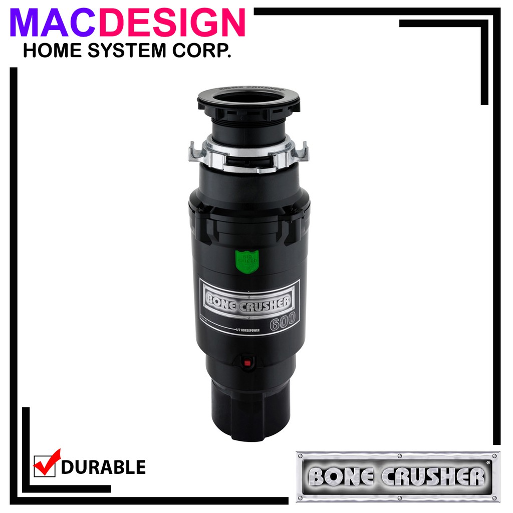 BONE CRUSHER 600 1/2 Horsepower Food Waste Disposer | Shopee Philippines
