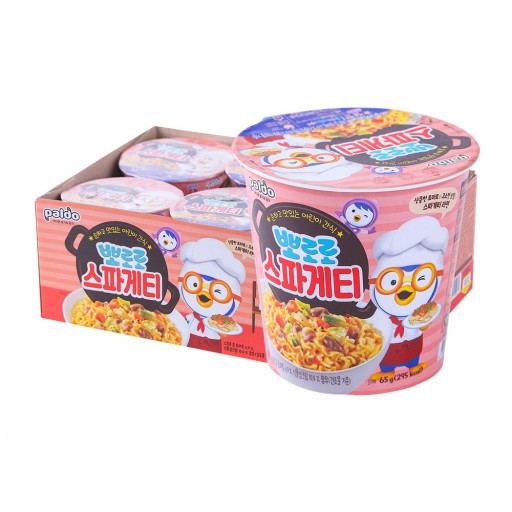 PD) Pororo Jjajang Cup spaghetti 6/65g | Shopee Philippines