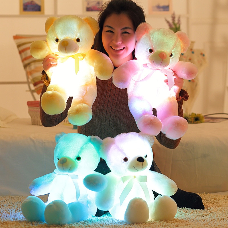light up teddy bear