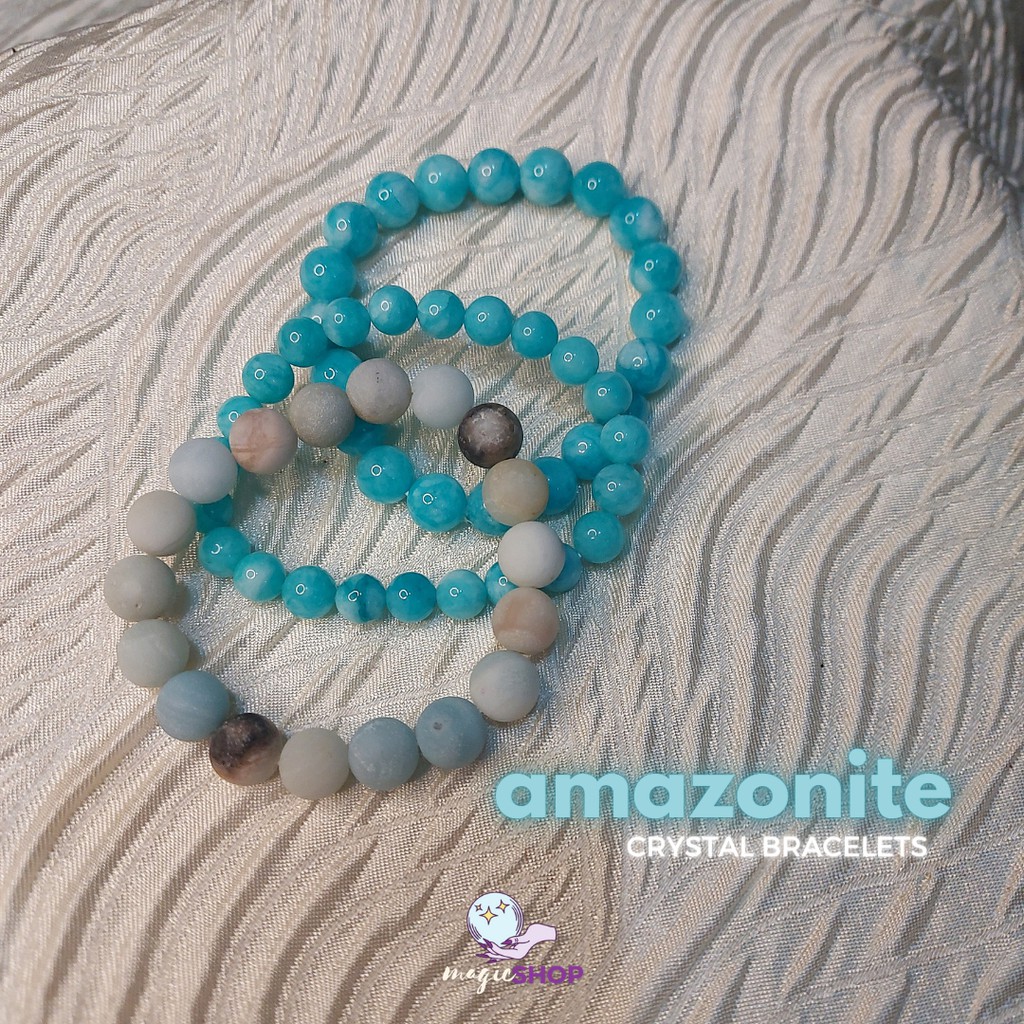 Amazonite Crystal Bracelet Shopee Philippines