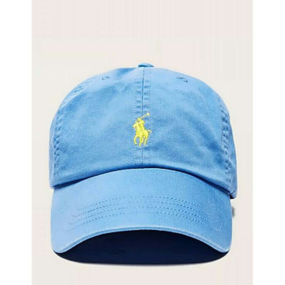 ralph lauren light blue cap