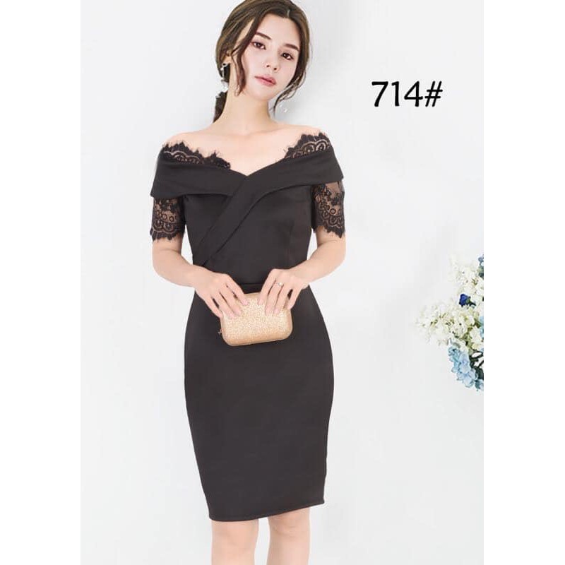 cocktail dress shopee