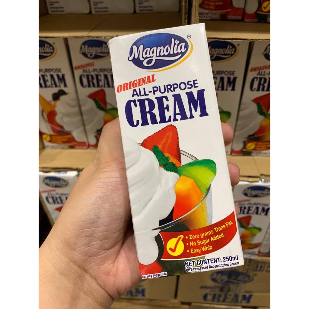 Magnolia All Purpose Cream Original Keto low carb Shopee Philippines