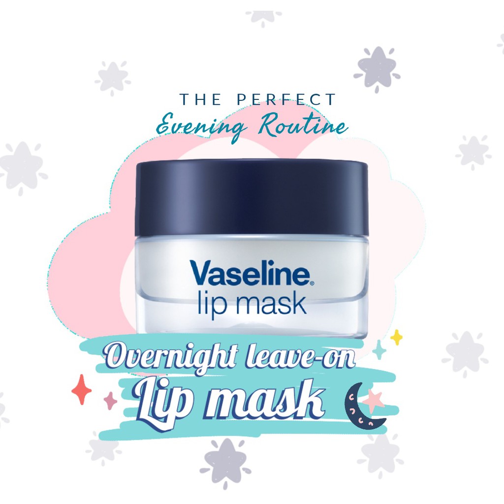 Vaseline Lip Therapy Recharge Lip Mask 5g Made in Korea Shopee
