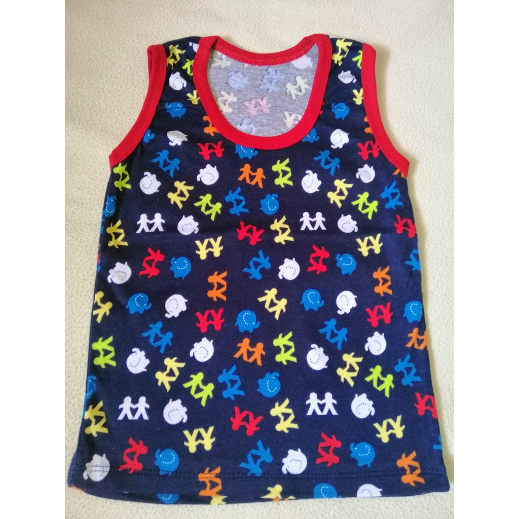 Sando for little boys Medium for 3 to 5 yrs old | Shopee Philippines