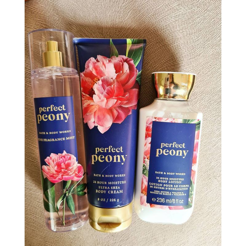 bath and body works peony scent