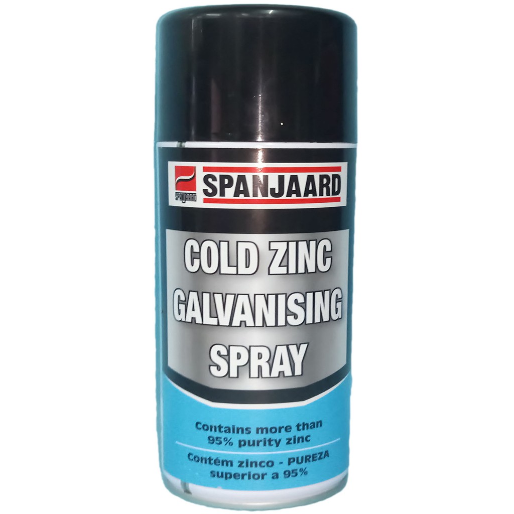 SPANJAARD COLD ZINC GALVANISING SPRAY 400ML PER CAN GALVANIZING ...