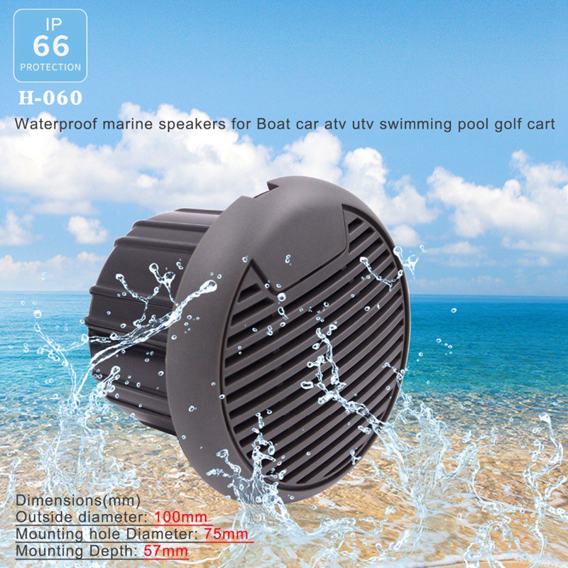 marine speakers in a car