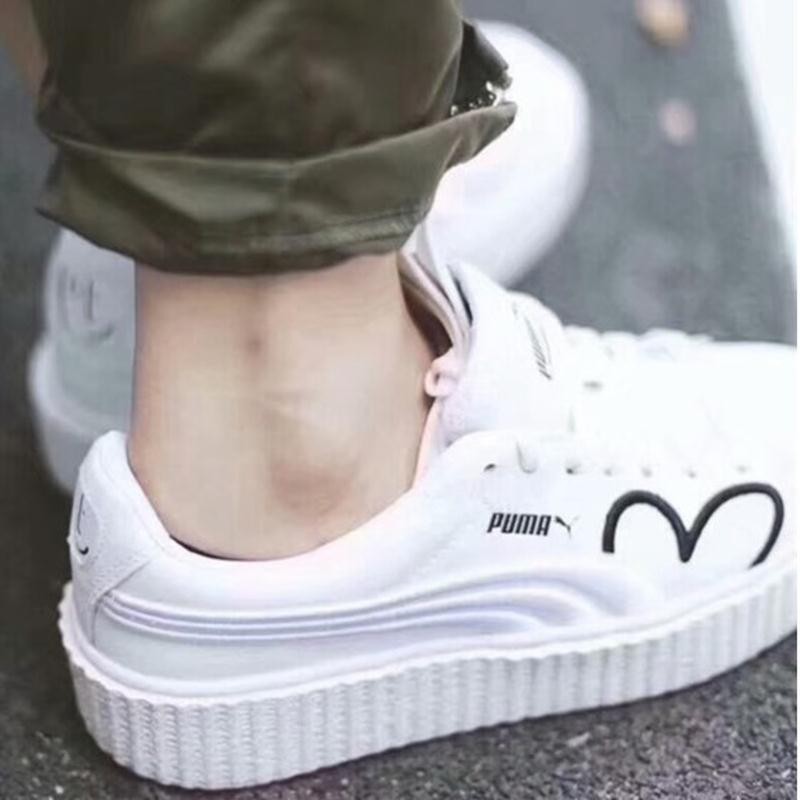 puma fenty shoes white