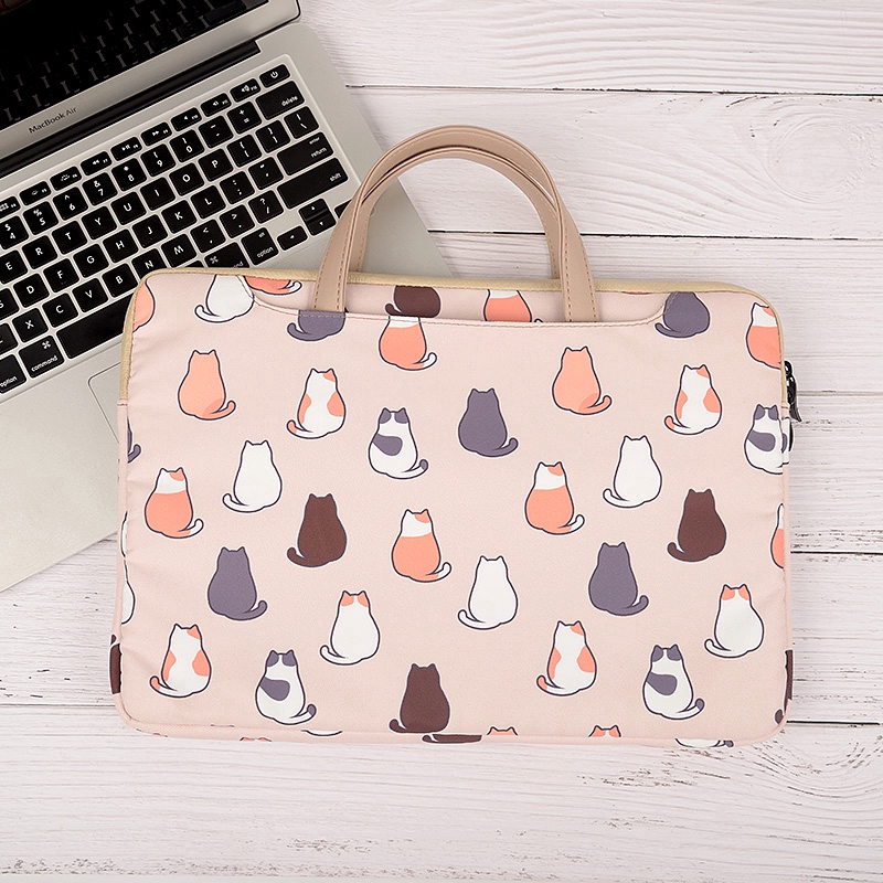 Cute Cats Laptop Bag 15.6/14/13.3in Notebook Briefcase Handbag PC