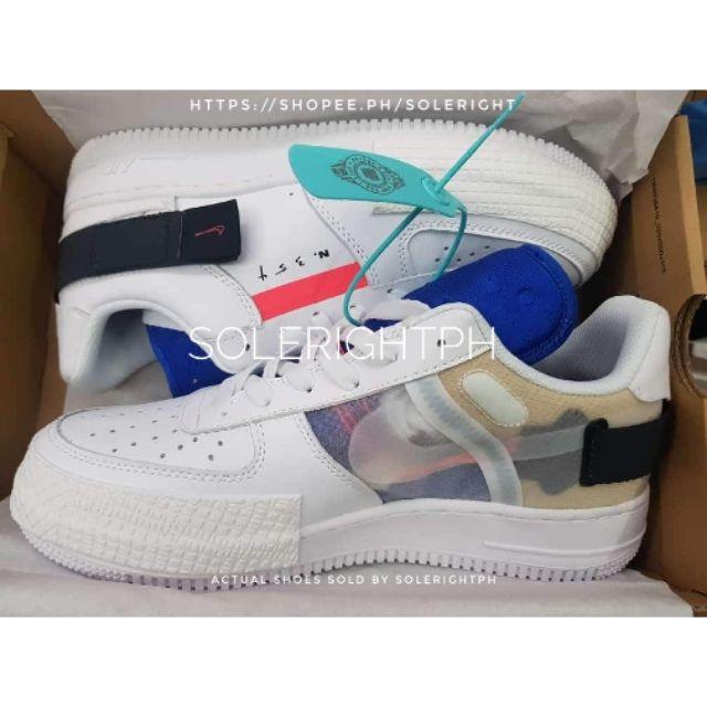 nike air force 1 low type summit white