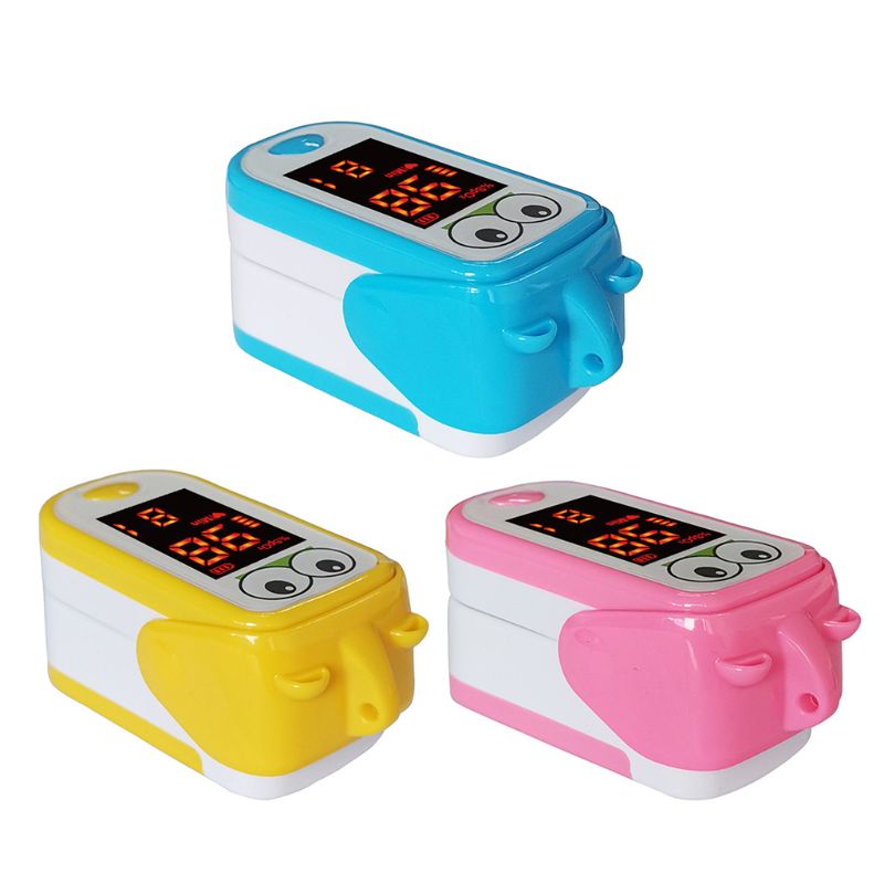 Baby Finger Pulse Oximeter Pediatric Oximetro De Dedo SpO2 PR LED Neonatal Children kid