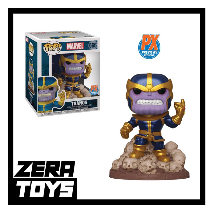 thanos on throne pop