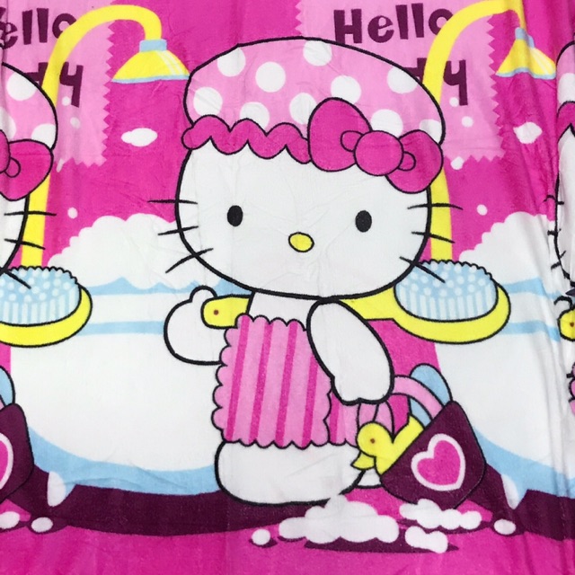 Hello Kitty Blanket/Kumot 100 COTTON(130cmX220cm) Shopee Philippines