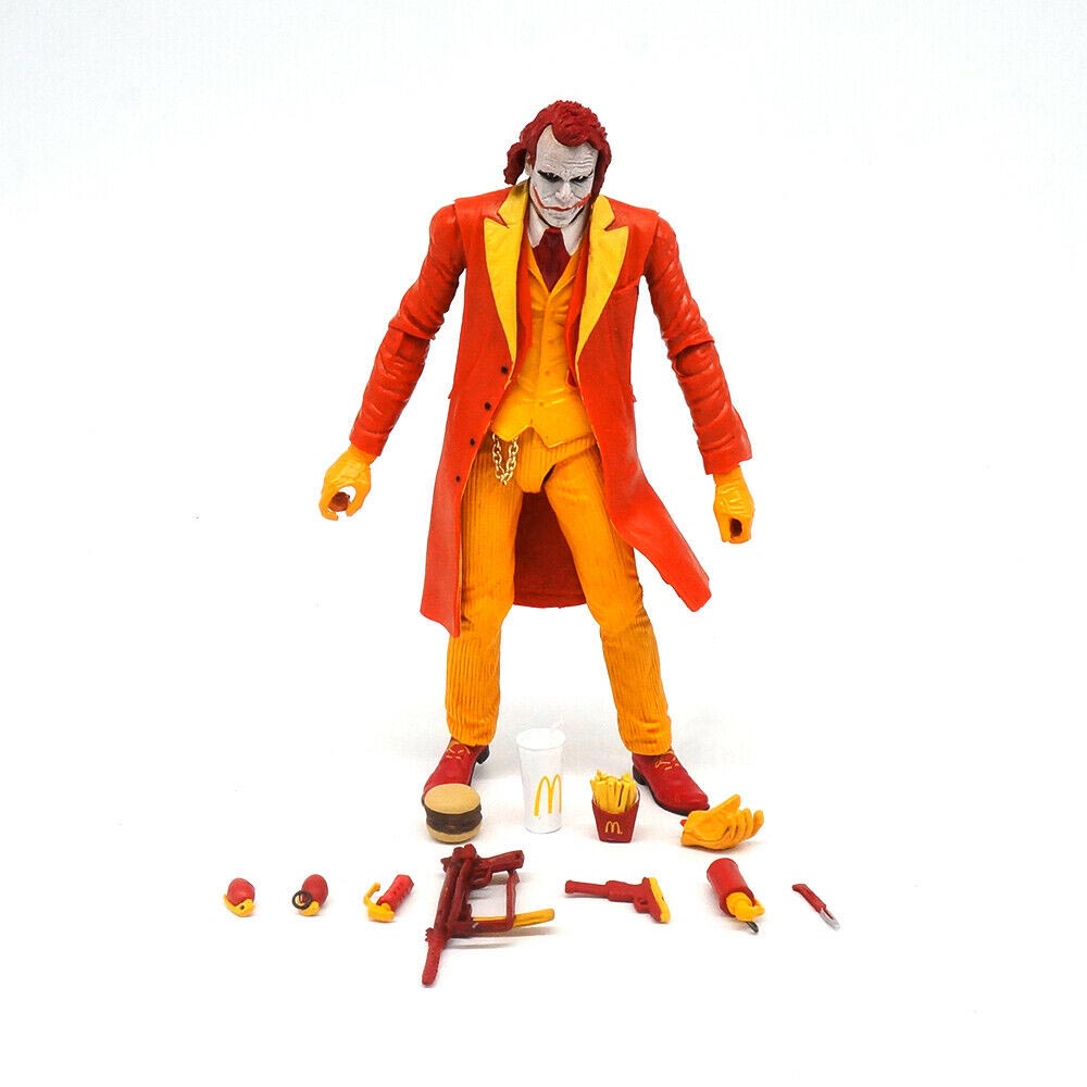 NECA Batman Joker McDonald Tpye Funny 