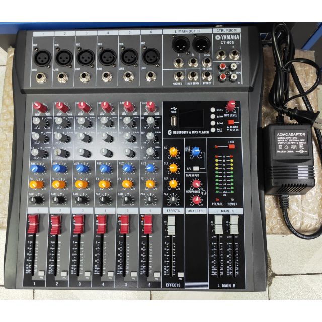 Mixer Yamaha 6 Channel Micing Console Ct 60s Shopee Philippines