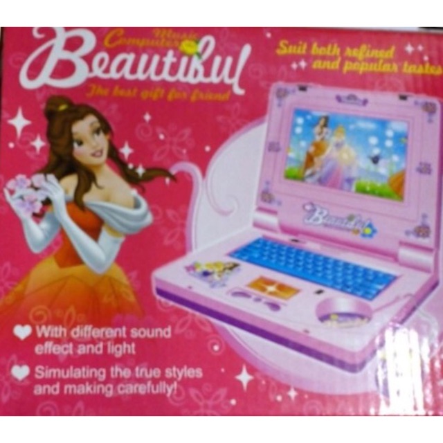 princess laptop toy