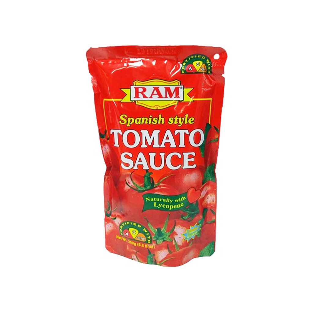 RAM Tomato Sauce Supreme Spanish Style 200g | Shopee Philippines