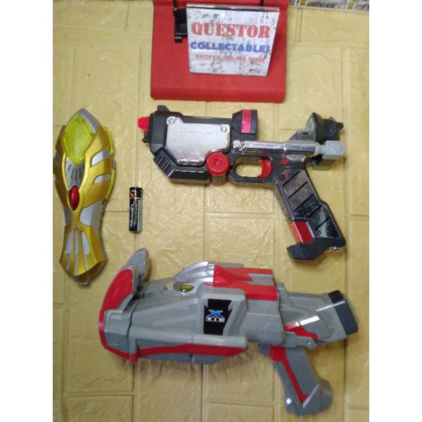 Ultraman DX Gadget & Blaster Toys Bundle(No Battery Cover) | Shopee ...