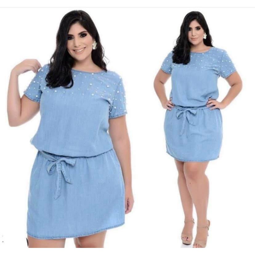 shopee denim dress