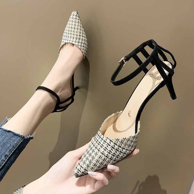 summer strappy heels
