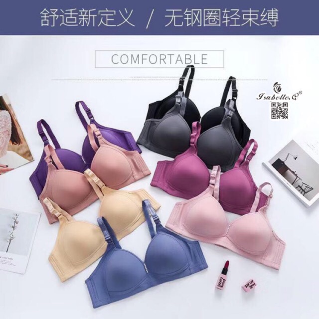 Isabelle.Q CUP C & without wire bra #29P | Shopee Philippines