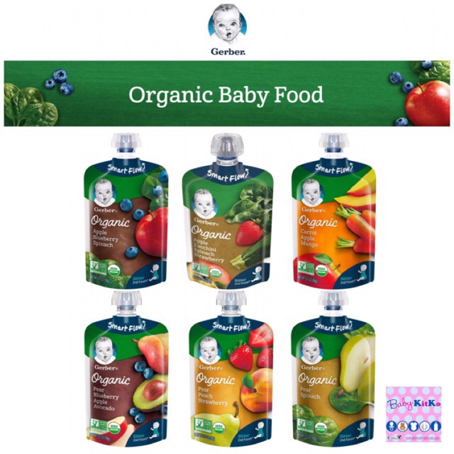 gerber 2nd foods organic baby food