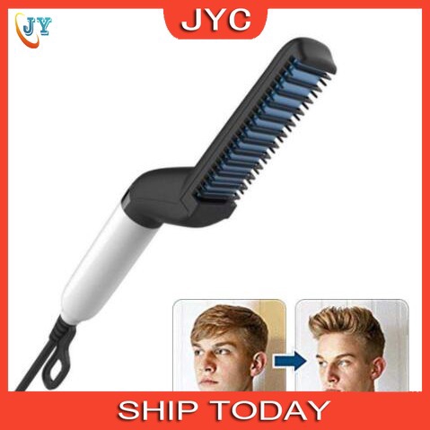 comb style hair straightener