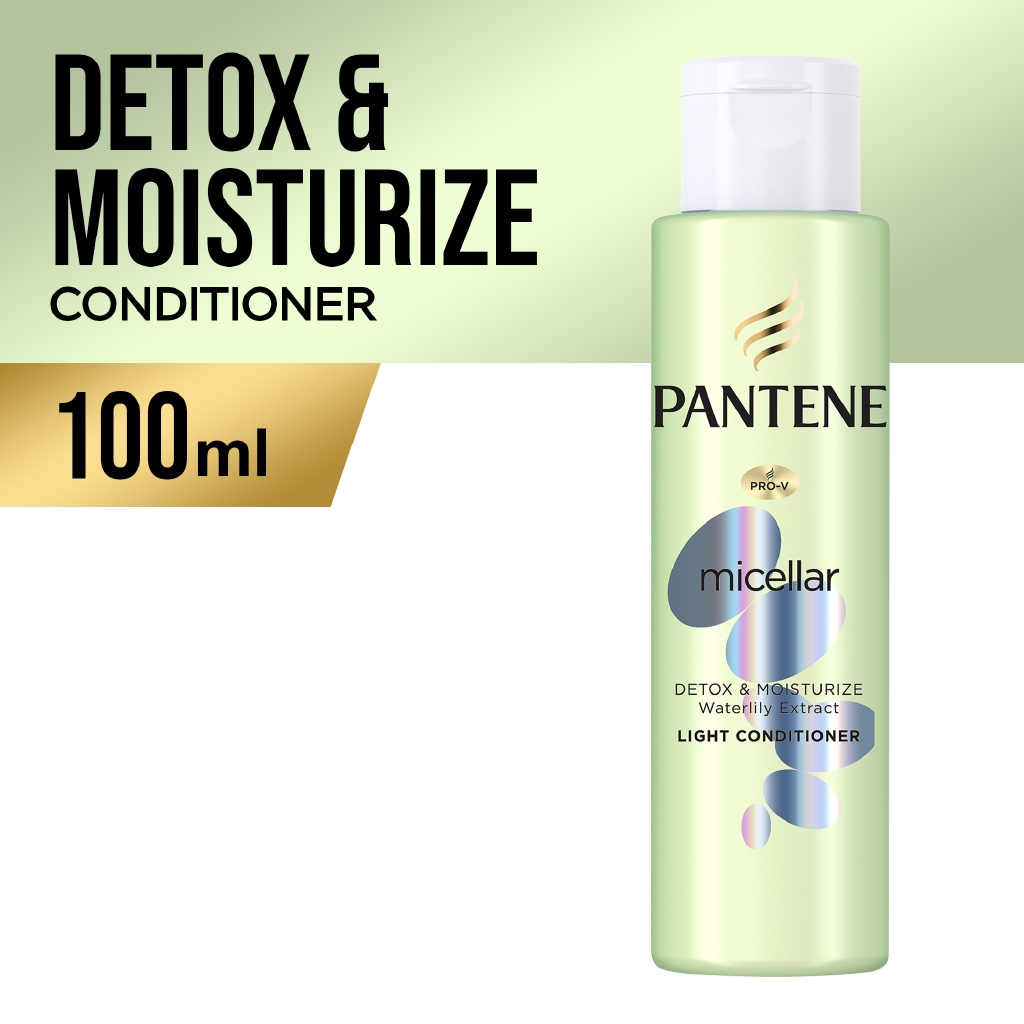 Pantene Micellar Detox And Moisturize Waterlily Extract Light